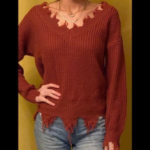 Shabby sheik sweater